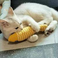 HKM-4522045 Simulated Fish Cat Toy for Dental Care and Stress Relief, Durable Canvas with Catnip
