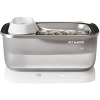 HKM-4523069 Minimalist Circulating Water Dispenser for Dogs and Cats - 7L Capacity with Stainless Steel Tray and Automatic Power Off