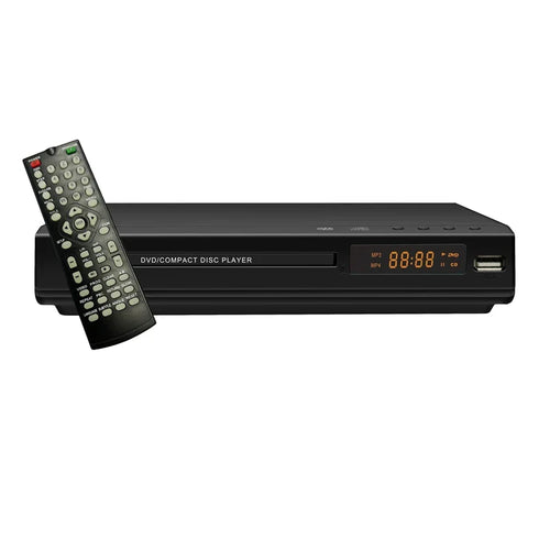HKM-452307 Compact HD 1080p Home DVD Player with USB Port for Enhanced Viewing Experience