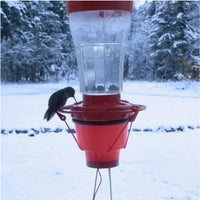 HKM-4523197 Hummingbird Feeder Heater with 15W Bulb for Winter Protection - Easy to Attach and Efficient Warmth