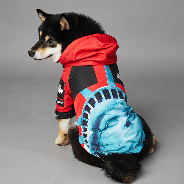 HKM-4524605 Waterproof and Windproof Shell Jacket for Dogs in Multiple Sizes and Colors