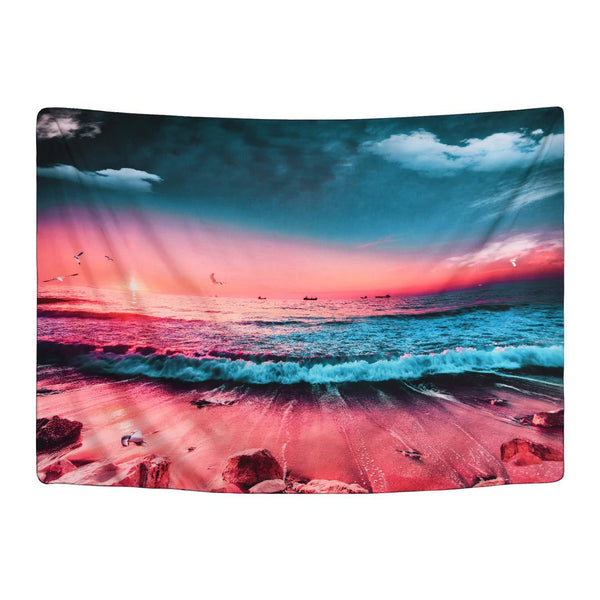 HKM-452499 Decorative Printed Tapestry - 100% Polyester Wall Art