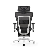 HKM-452563 Ergonomic Mesh High Back Office Chair with Adjustable 3D Armrests and Swivel Function