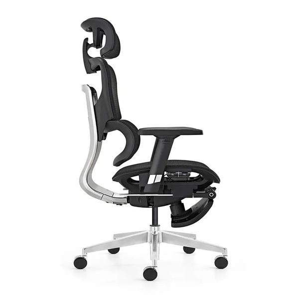 HKM-452563 Ergonomic Mesh High Back Office Chair with Adjustable 3D Armrests and Swivel Function