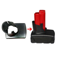 HKM-452627 Lithium Battery Shell for Milwaukee 48-11-2411 M12 Lithium-Ion Battery - Durable Plastic Construction
