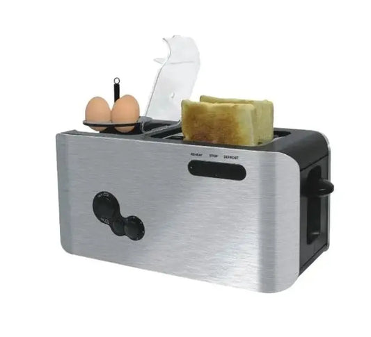 HKM-452691 2-in-1 Breakfast Set with Toaster and Cooking Surface