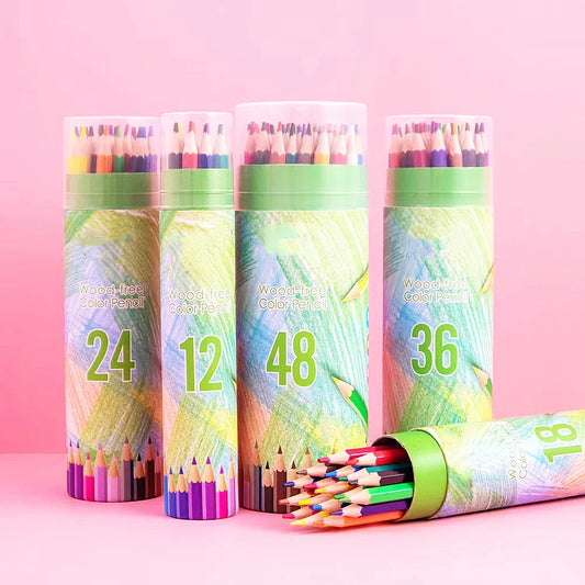 HKM-453075 Vibrant Coloured Pencil Set for Kids - Ideal for School and Art Projects