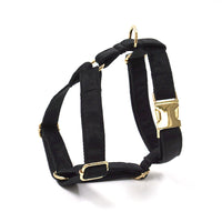 HKM-4532029 Pet Outing Chest Strap - Available in Pink Velvet, Black Velvet, Cream Velvet, and Gem Green Velvet, Sizes XS, S, M, L