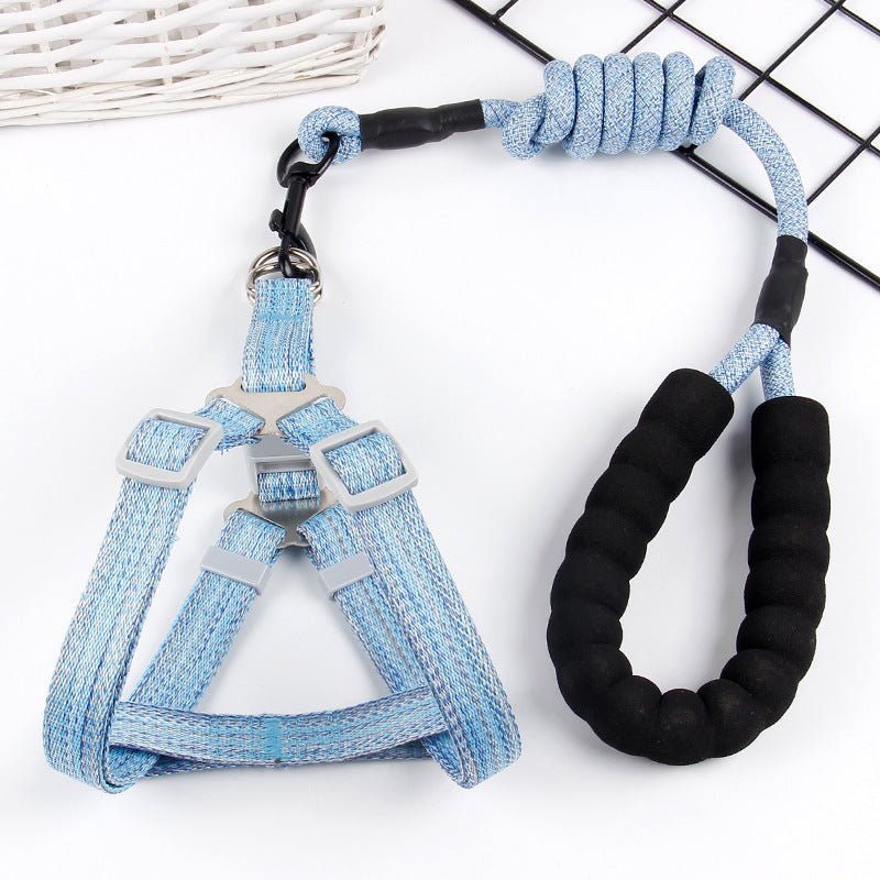 HKM-4532541 Adjustable Pet Chest Strap Lead Rope for Dogs and Cats - Various Colors Available