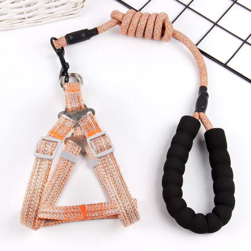 HKM-4532541 Adjustable Pet Chest Strap Lead Rope for Dogs and Cats - Various Colors Available