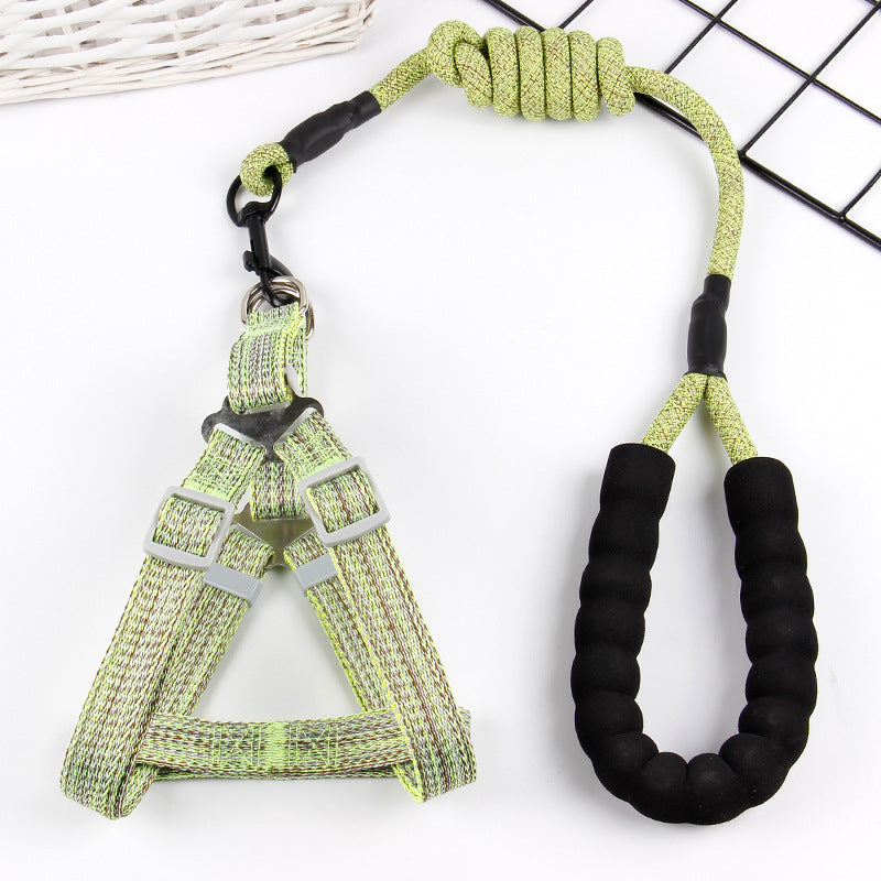HKM-4532541 Adjustable Pet Chest Strap Lead Rope for Dogs and Cats - Various Colors Available