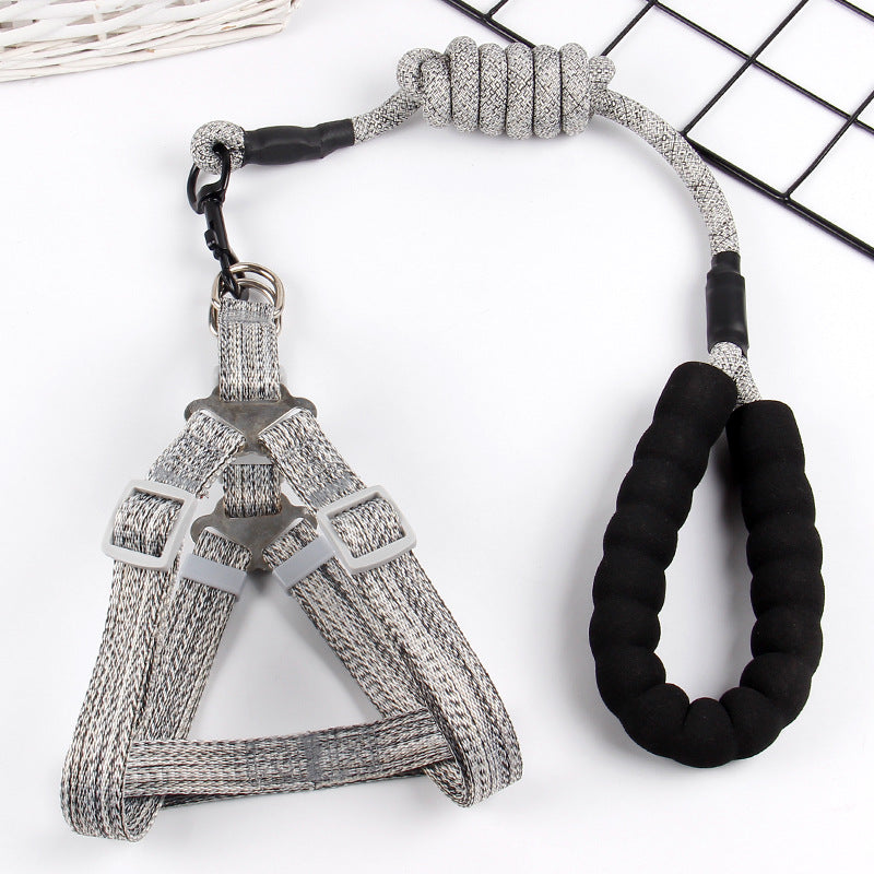 HKM-4532541 Adjustable Pet Chest Strap Lead Rope for Dogs and Cats - Various Colors Available