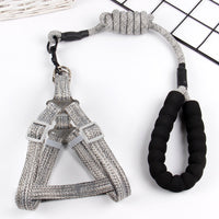 HKM-4532541 Adjustable Pet Chest Strap Lead Rope for Dogs and Cats - Various Colors Available