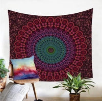 HKM-453267 American Design Polyester Tapestry Wall Hanging Mural - Rectangle, Digital Print Home Decor
