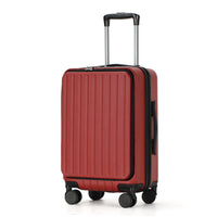 HKM-453331 Lightweight 20-Inch ABS and PC Trolley Hard Case Suitcase for Travel