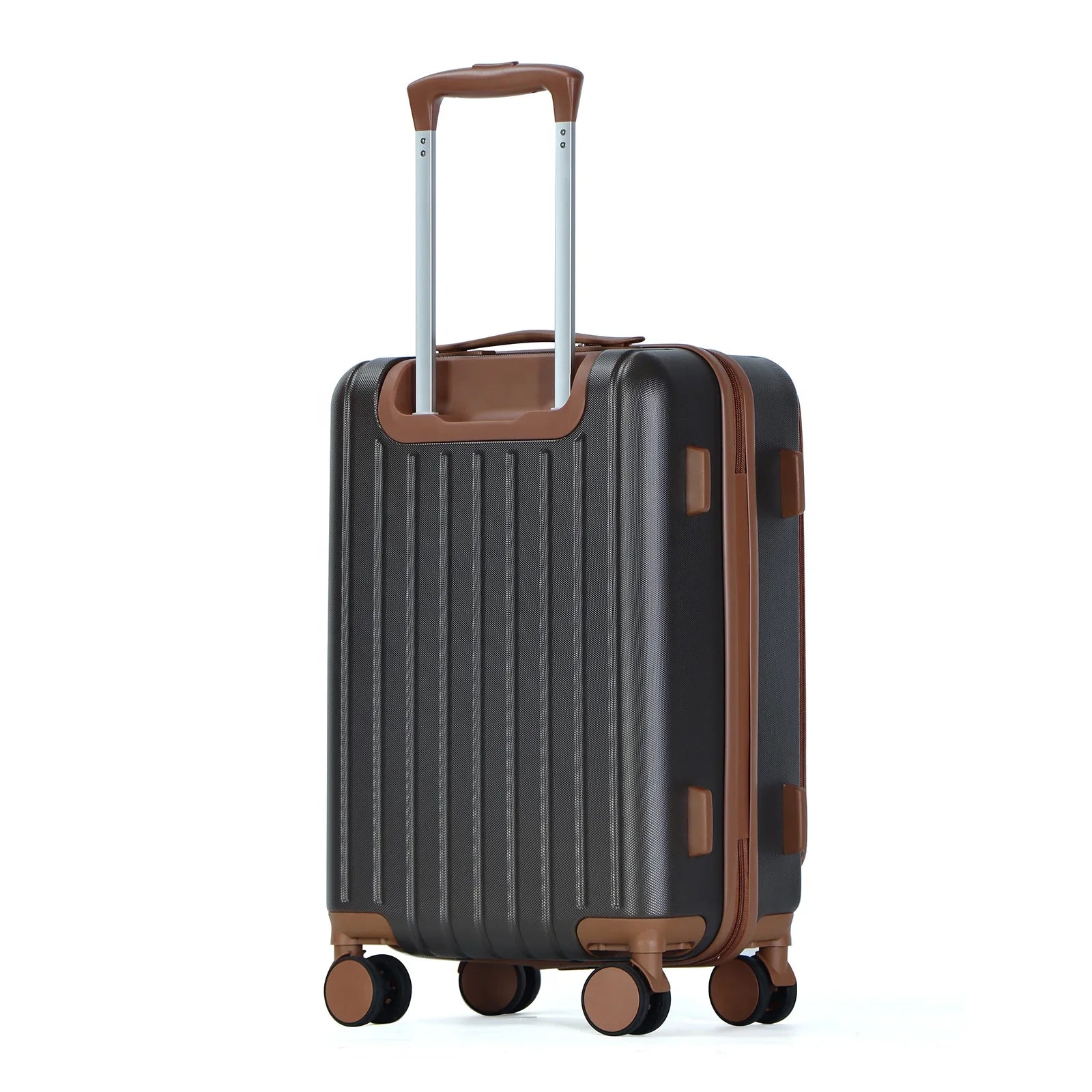 HKM-453331 Lightweight 20-Inch ABS and PC Trolley Hard Case Suitcase for Travel