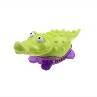 HKM-4533565 Interactive Chew Sound Toys for Puppies - Crocodile, Kitten, Bear, and Fox Models