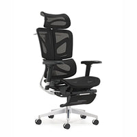 HKM-453395 Ergonomic Mesh Office Chair with Aluminium Base and Rotating Design