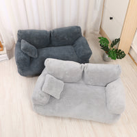 HKM-4534205 Warm Rabbit Plush Sofa Nest for Pets - Multiple Sizes Available
