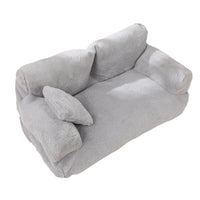 HKM-4534205 Warm Rabbit Plush Sofa Nest for Pets - Multiple Sizes Available