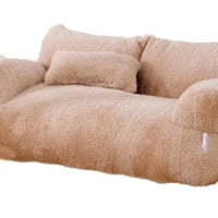 HKM-4534205 Warm Rabbit Plush Sofa Nest for Pets - Multiple Sizes Available