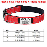 HKM-4534589 Adjustable Cloth Dog Collar in Multiple Colors