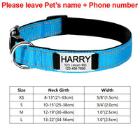 HKM-4534589 Adjustable Cloth Dog Collar in Multiple Colors
