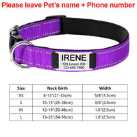 HKM-4534589 Adjustable Cloth Dog Collar in Multiple Colors