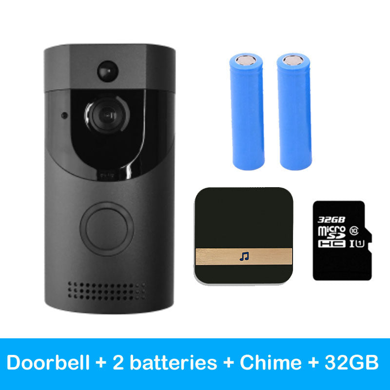 HKM-453459 Smart Wi-Fi Video Doorbell with Mobile Remote Intercom Functionality