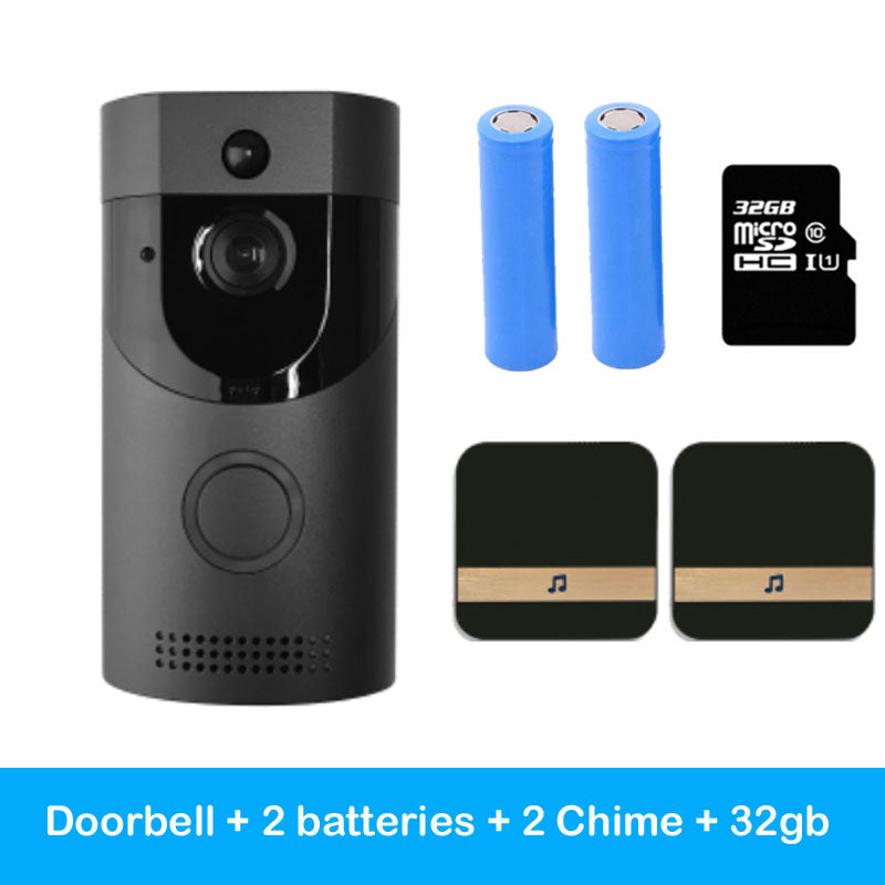 HKM-453459 Smart Wi-Fi Video Doorbell with Mobile Remote Intercom Functionality