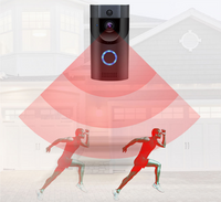 HKM-453459 Smart Wi-Fi Video Doorbell with Mobile Remote Intercom Functionality