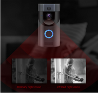 HKM-453459 Smart Wi-Fi Video Doorbell with Mobile Remote Intercom Functionality