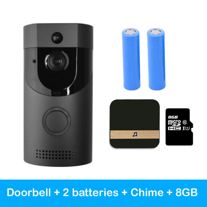 HKM-453459 Smart Wi-Fi Video Doorbell with Mobile Remote Intercom Functionality