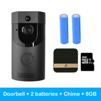 HKM-453459 Smart Wi-Fi Video Doorbell with Mobile Remote Intercom Functionality