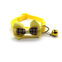 HKM-4534717 Plaid Bow Collar for Cats ¨C Casual Style, Universal Fit, Durable Polypropylene Material