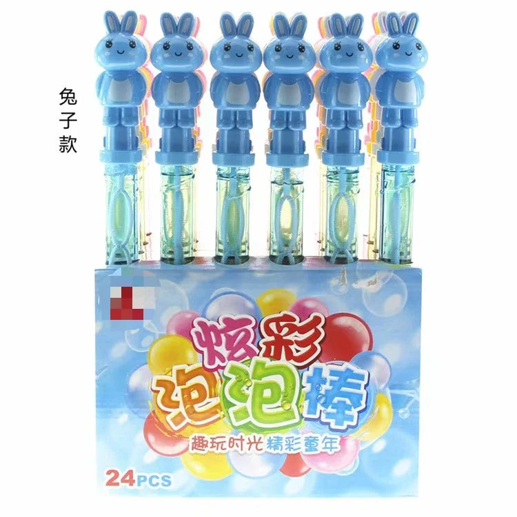 HKM-453779 Cartoon Shaped Outdoor Bubble Stick for Children - Electric Bubble Blowing Toy, 38cm