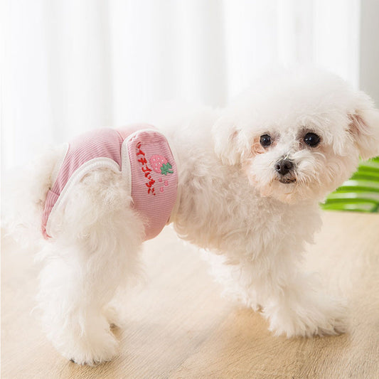 HKM-453779 Pet Menstrual Pants with Special Pads - Comfortable Physiological Care for Dogs, Various Sizes and Colors Available