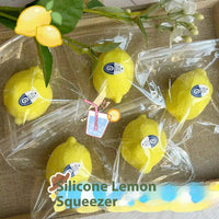 HKM-4539325 Silicone Lemon Squeeze Toy for Stress Relief and Sensory Play