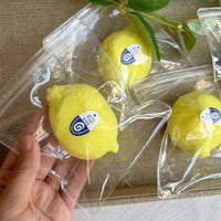 HKM-4539325 Silicone Lemon Squeeze Toy for Stress Relief and Sensory Play