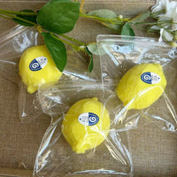 HKM-4539325 Silicone Lemon Squeeze Toy for Stress Relief and Sensory Play