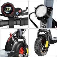 HKM-453971 Electric City Scooter, 12.5Ah Lithium Battery, 250W Motor, Max Speed 25 km/h, Full Suspension, Waterproof, Portable, Foldable