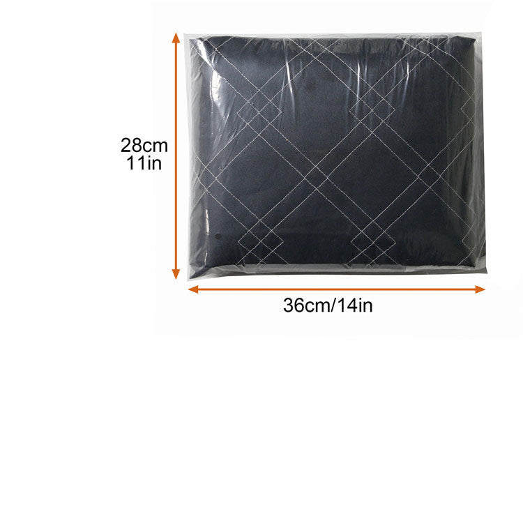 HKM-4540349 Car Pet Supplies Anti-Dirty Dog Mat - Oxford Cloth, Black, 187.5 x 102.5 cm, Easy to Clean