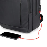 HKM-454163 Lightweight Breathable USB Charging Multifunctional Outdoor Laptop Backpack with Comfortable Shoulder Straps