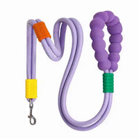 HKM-4544061 Durable Nylon Pet Traction Leash with Comfortable Foam Handle, 140cm Length, Anti-Slip Design