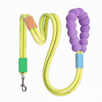 HKM-4544061 Durable Nylon Pet Traction Leash with Comfortable Foam Handle, 140cm Length, Anti-Slip Design