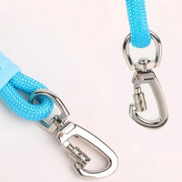 HKM-4544061 Durable Nylon Pet Traction Leash with Comfortable Foam Handle, 140cm Length, Anti-Slip Design