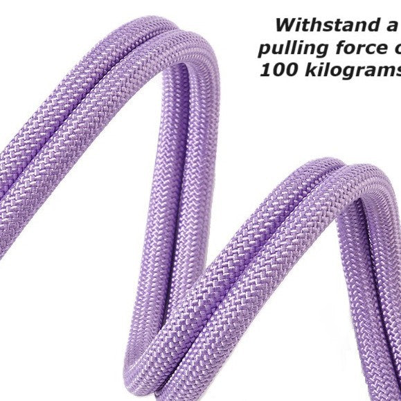 HKM-4544061 Durable Nylon Pet Traction Leash with Comfortable Foam Handle, 140cm Length, Anti-Slip Design