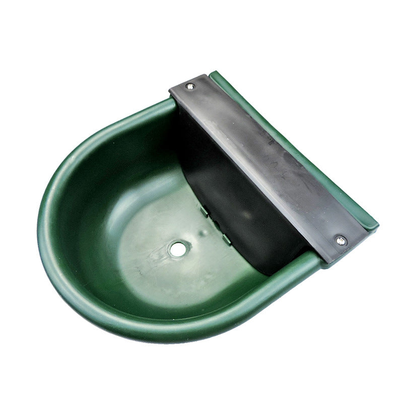 HKM-4544445 Automatic Drinking Bowl for Livestock - 4L Capacity, Durable Plastic Design, Adjustable Water Level for Cattle, Horses, and Sheep