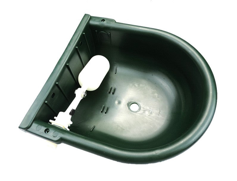 HKM-4544445 Automatic Drinking Bowl for Livestock - 4L Capacity, Durable Plastic Design, Adjustable Water Level for Cattle, Horses, and Sheep