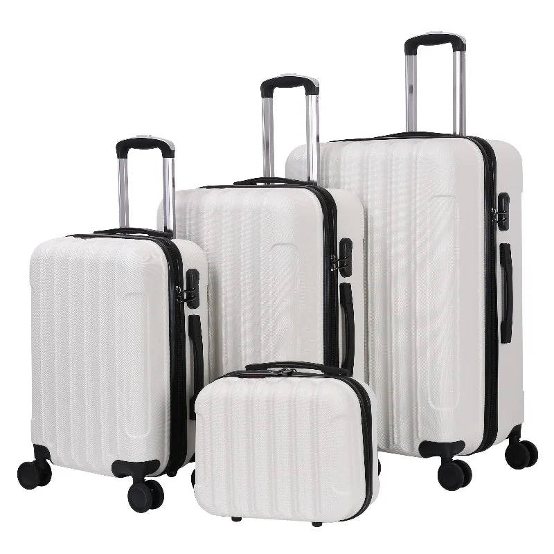 HKM-454483 ABS Lightweight Luggage Suitcase Set for Travel - Stylish and Durable Travel Cases